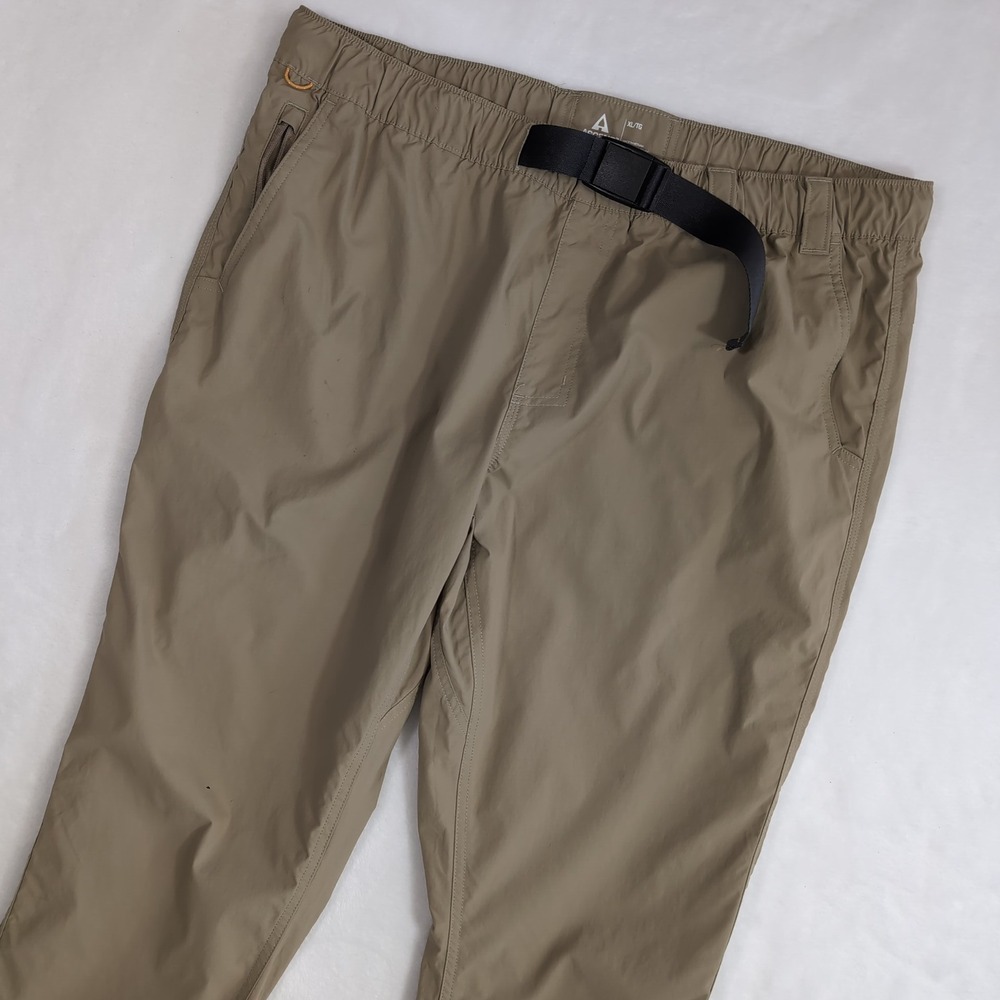 Ascend Cargo Hiking Pants Mens XL Lightweight Stretch Belted Outdoor‎ Quick Dry